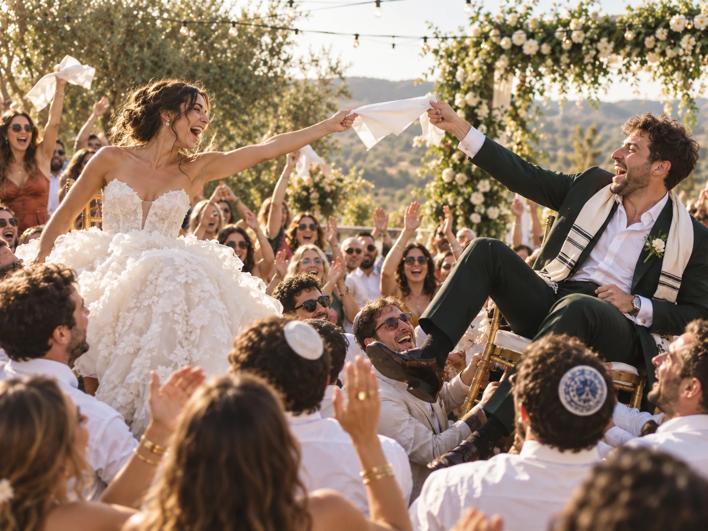 Wedding outdoors